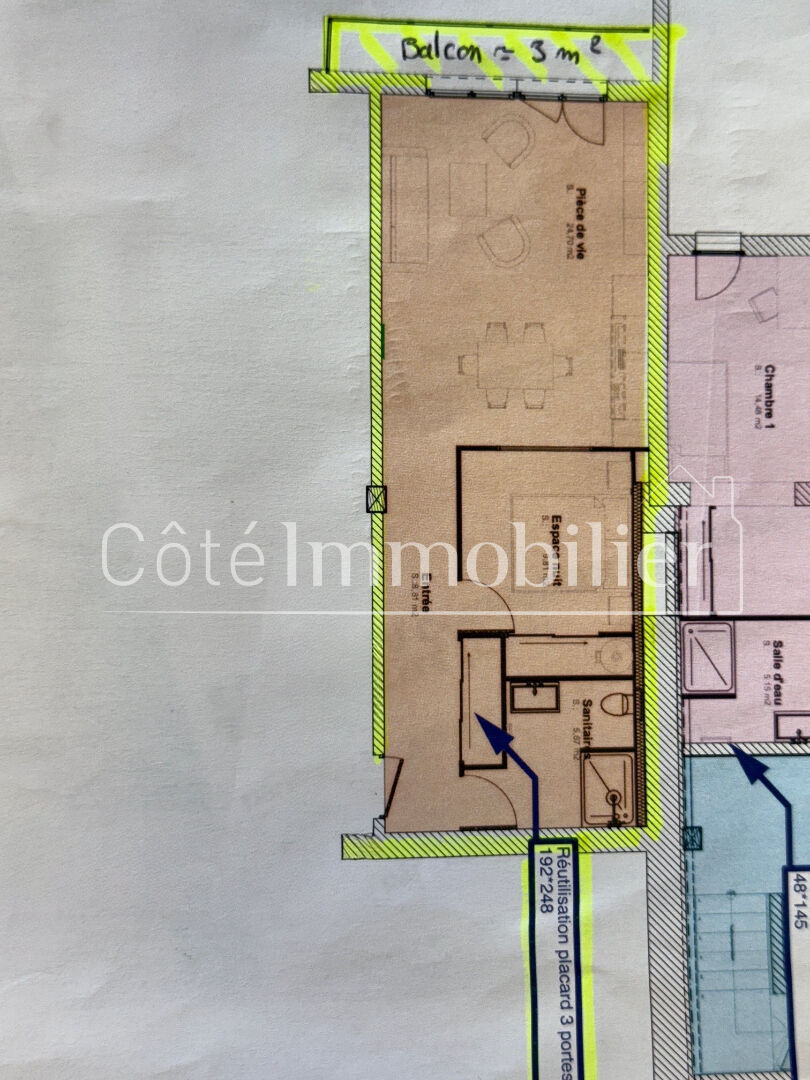 Appartement Saint Brevin Les Pins 2 pièce(s) 49 m2