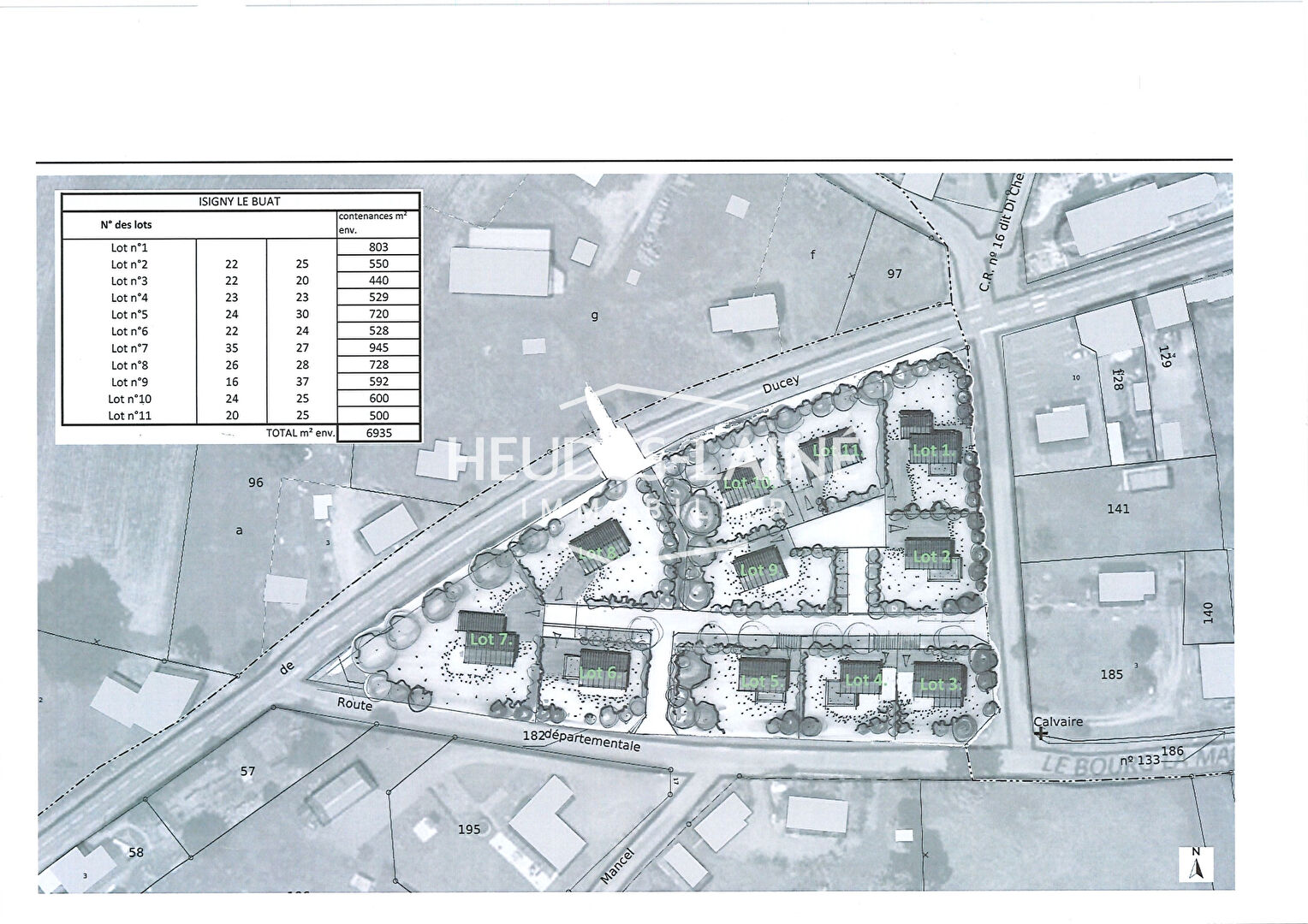 Photo TERRAIN A LOTIR - ISIGNY-LE-BUAT image 2/2