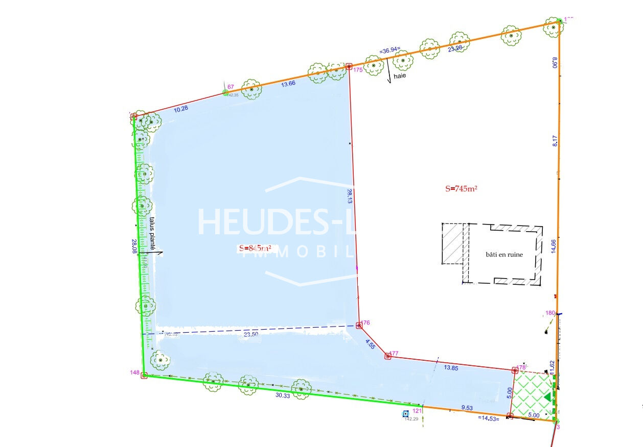 Photo SAINT-OVIN Terrain à bâtir à vendre -  - 50300 image 2/2