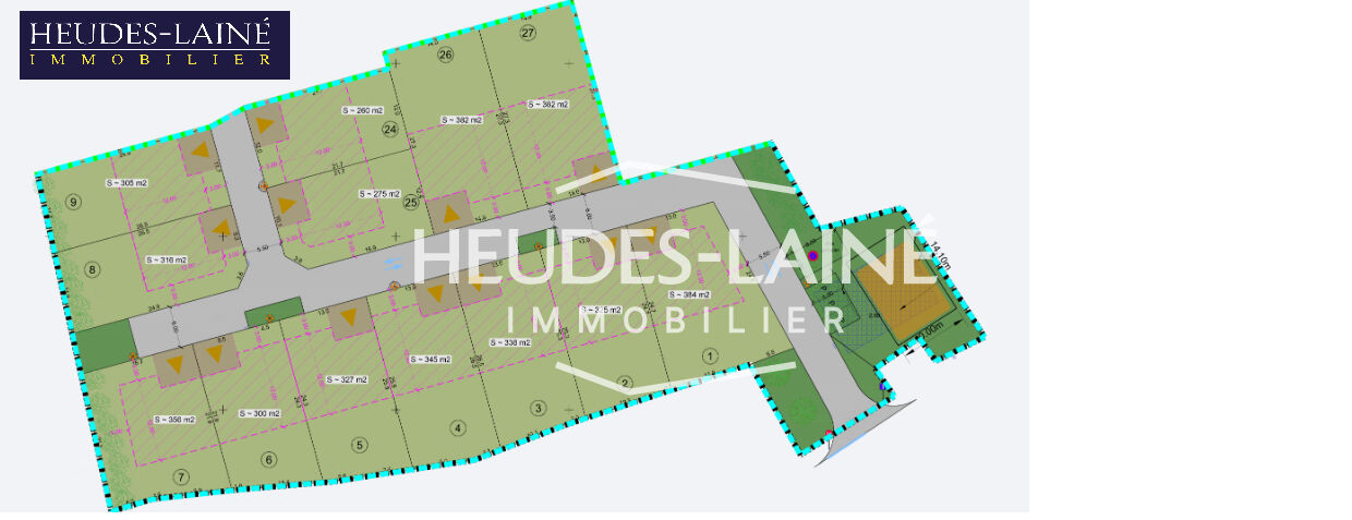 Photo Terrain  constructible St Jean de La Haize 382 m2 image 1/1