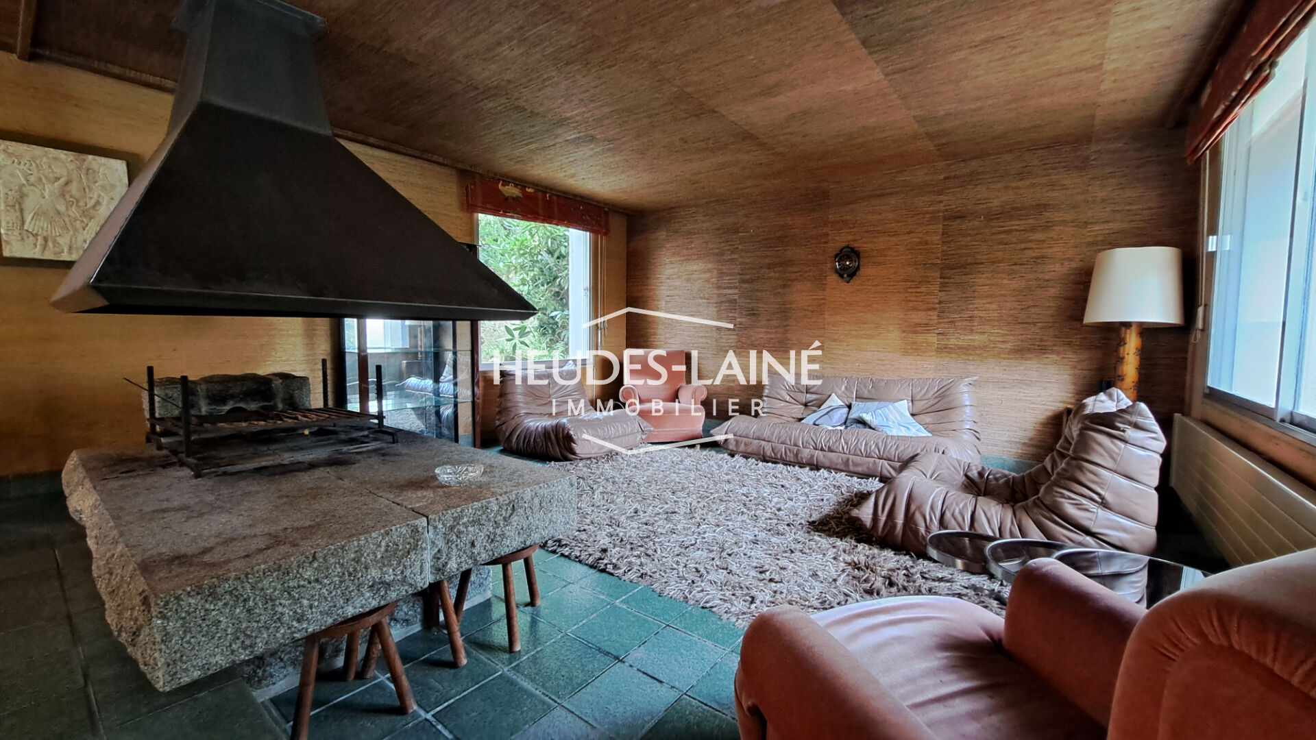 Photo SAINT-PAIR-SUR-MER - Maison d'architecte sur magnifique parc arboré à vendre - 50380 image 3/6