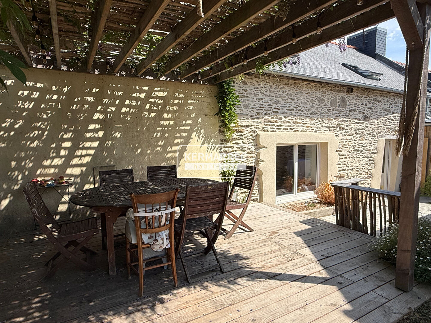 Charmante maison en pierre entre TERRE ET MER à Saint-Meloir Des Ondes 6 pièce(s) 115 m2