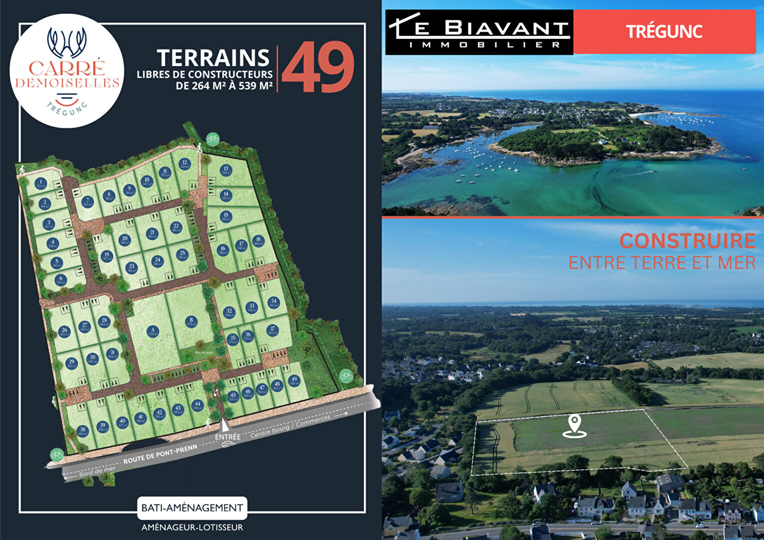 Agence immobilière de LE BIAVANT IMMOBILIER Trégunc