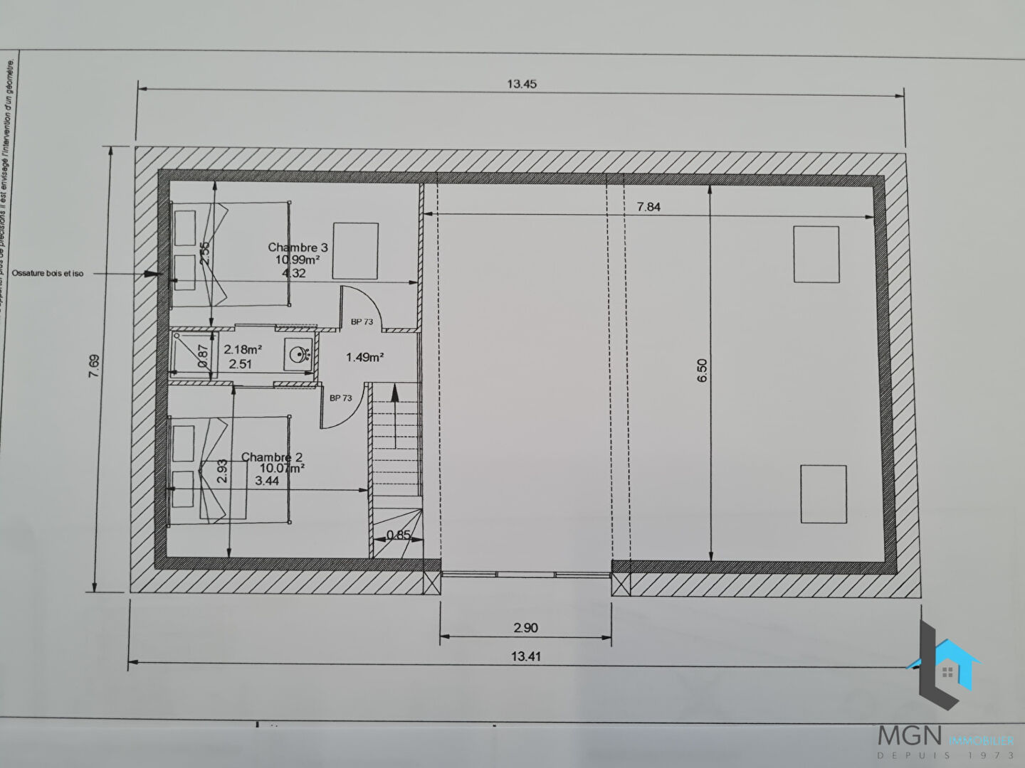 Photo A VENDRE GRANGE 90M² ILLIERS COMBRAY image 6/6