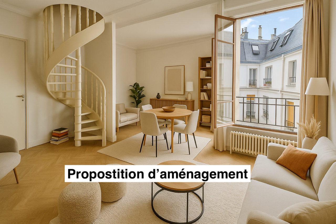 Photo Paris 10ème, Duplex 4/5 pièces de 88 m2 image 4/6