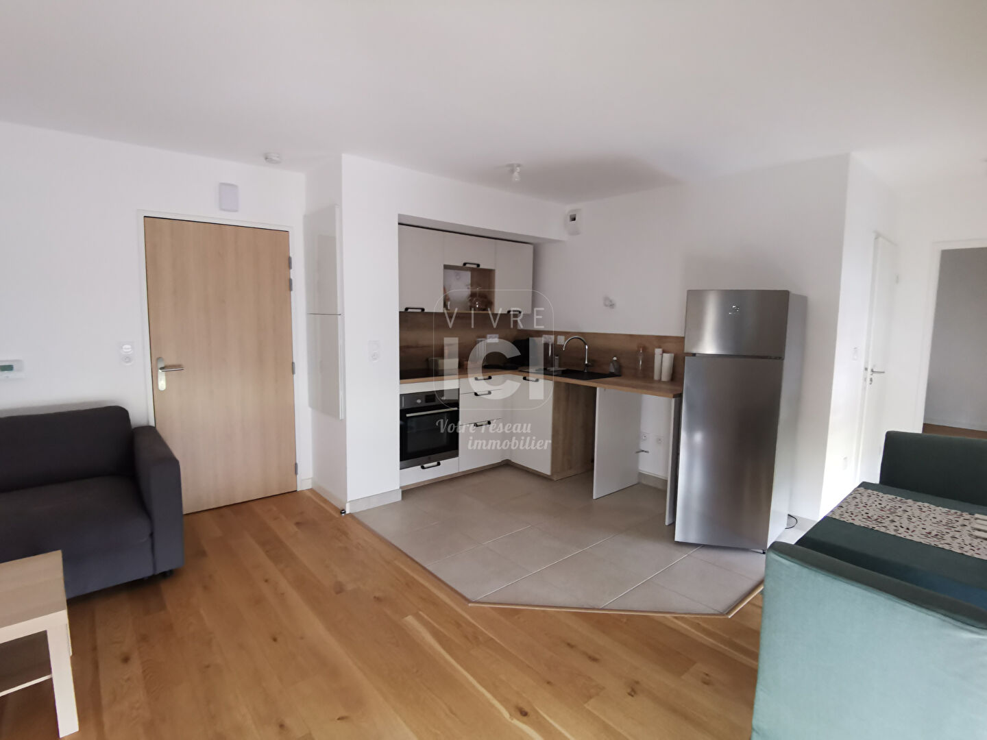 A louer Appartement meublé Nantes 2 pièce(s) 41 m2 avec balcons et place de parking