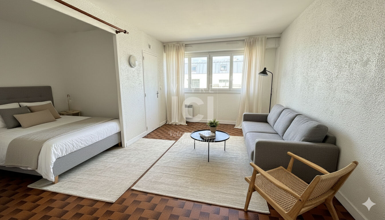 Photo Appartement Nantes - Est / Croissant - 1 pièce - 31.69m² image 1/6