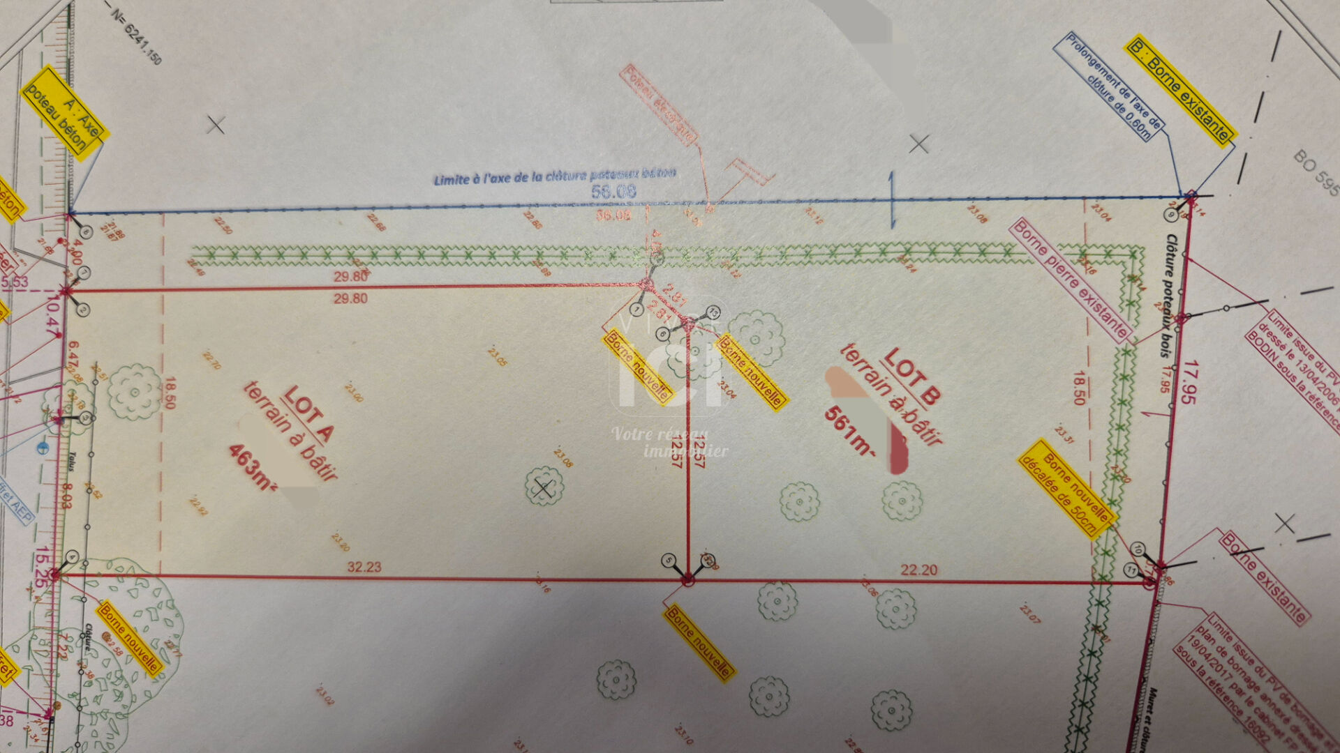 Photo À VENDRE - Terrain Lot B à bâtir de 561 m² - SAINT-ÉTIENNE-DE-MONTLUC image 2/2