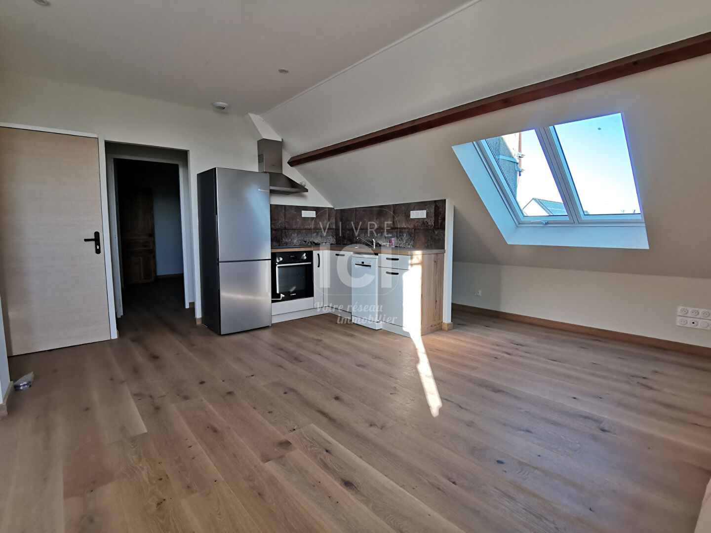 A louer Appartement rénové - hyper centre ville de Sautron 2 pièce(s) 27.74 m2