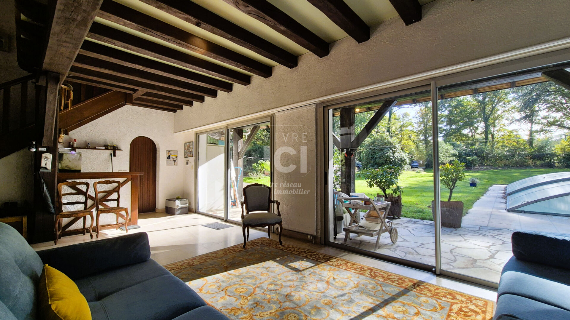 Photo SAUTRON - DEMEURE DE CHARME DANS UN ENVIRONNEMENT PRISÉ ET VERDOYANT image 4/6