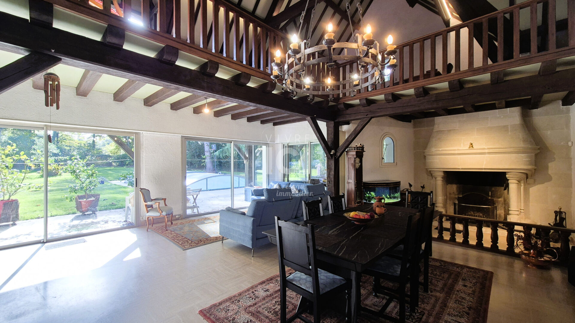 Photo SAUTRON - DEMEURE DE CHARME DANS UN ENVIRONNEMENT PRISÉ ET VERDOYANT image 5/6