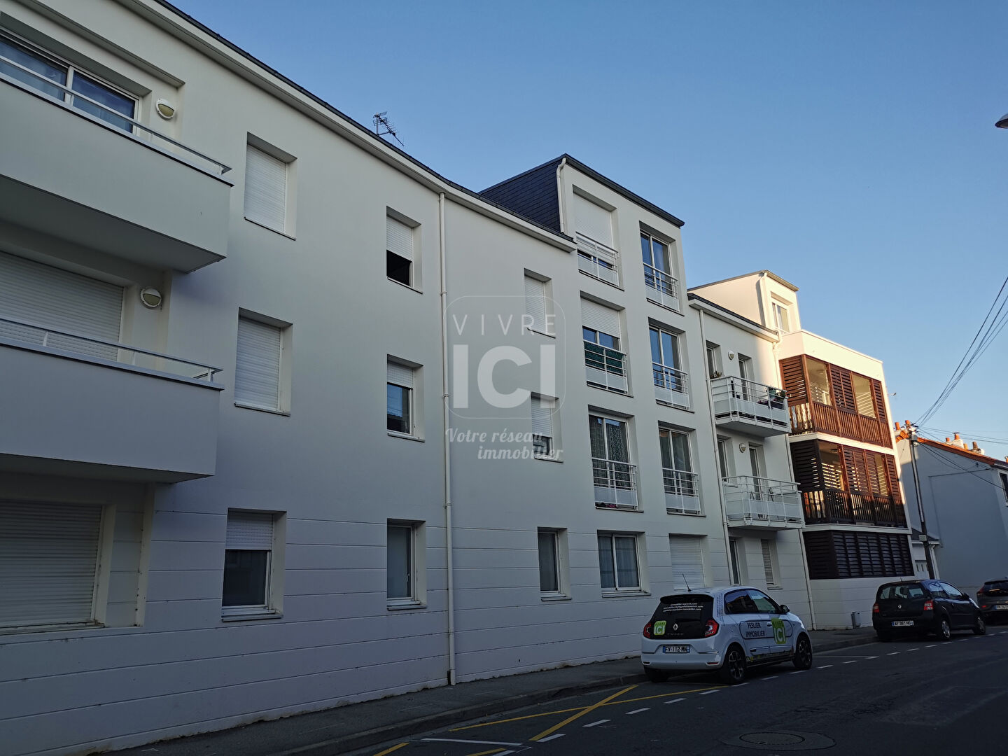 A louer sur Basse Indre T3 duplex 62.65 m² + garage fermé