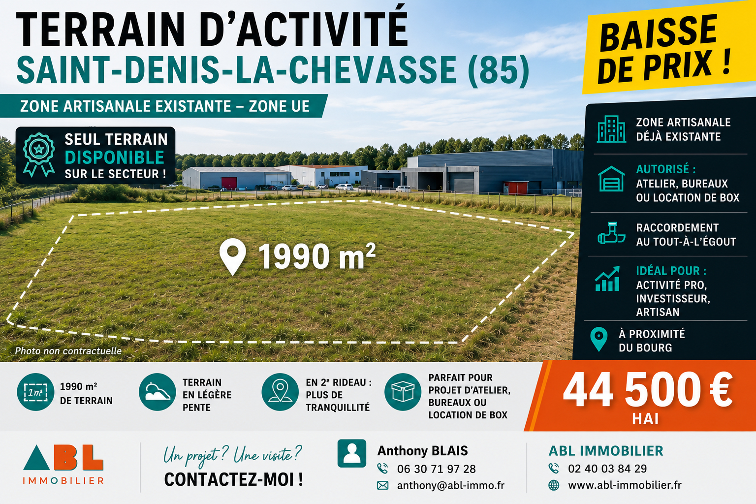 Agence immobilière de ABL Immobilier Aigrefeuille sur maine