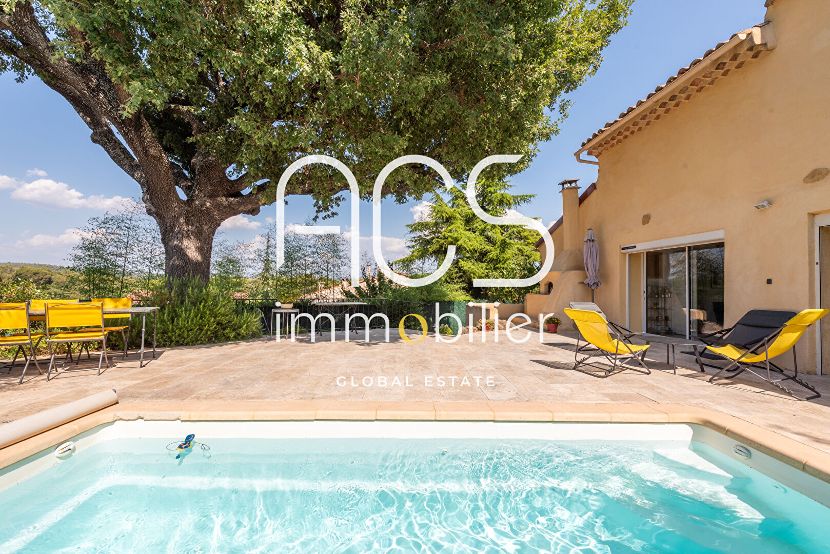 Achat Vente Maison Cadolive Type 6 pièces 150 m2 Extérieur Piscine Jardin parking