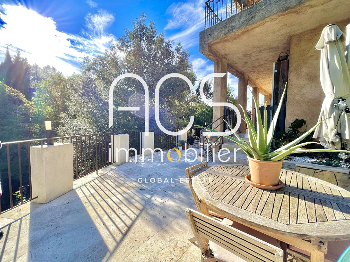 Achat Vente Appartement Mougins 3 pièces 80.76 m2 Terrasse Jardin Piscine Parking