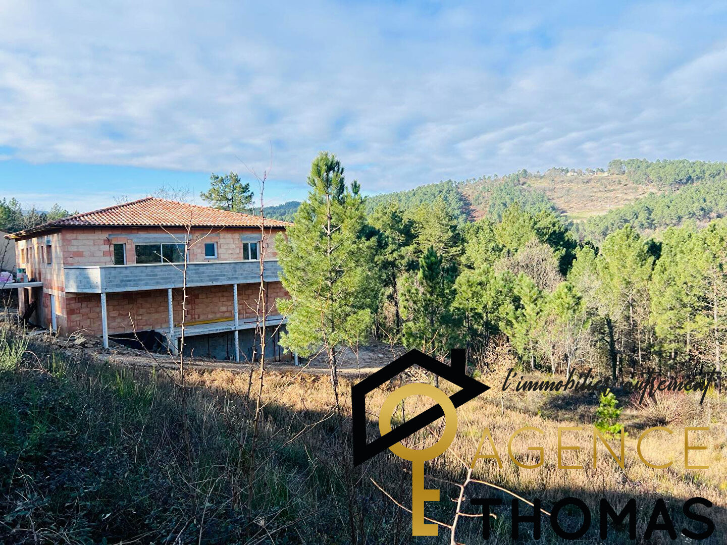 Photo Terrain Viabilisé 1818m2 - MERCUER image 2/5