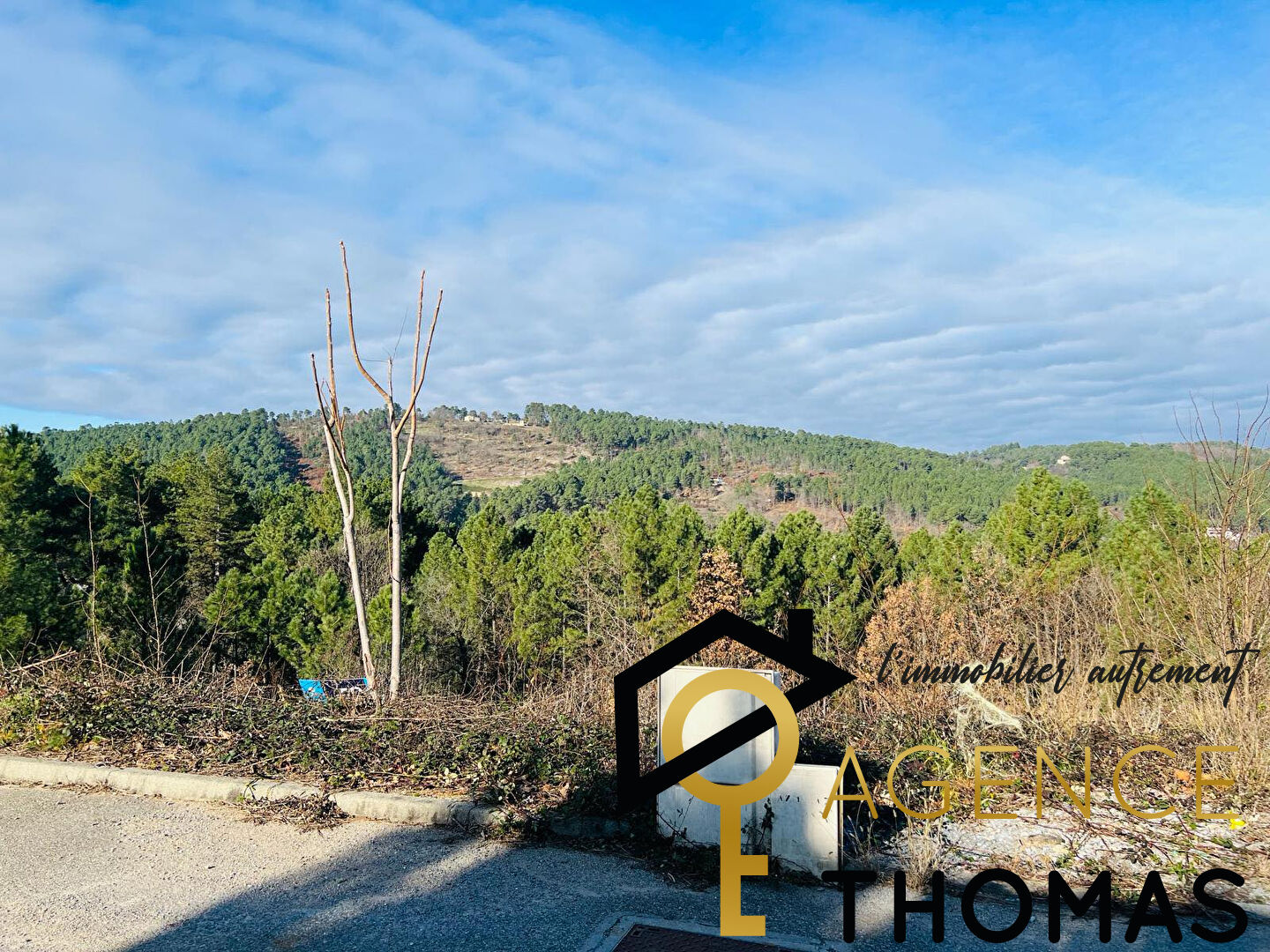 Photo Terrain Viabilisé 1818m2 - MERCUER image 3/5