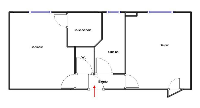 Photo Appartement Paris 13e Arrondissement 2 pièce(s) 36.5 m2 image 6/6