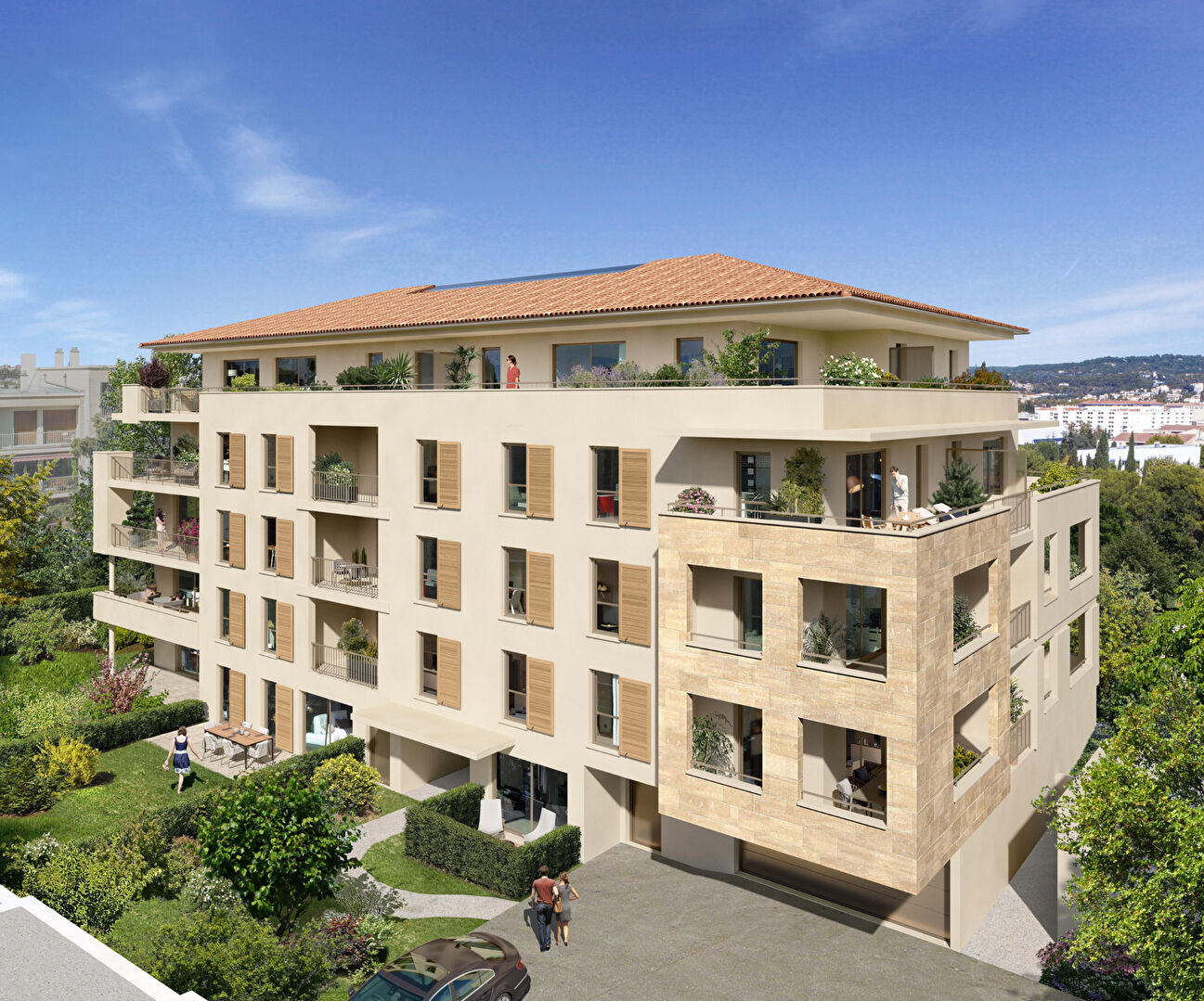 Photo Bel appartement de type T4 avec terrasse plein Sud à 10min à pied du centre image 3/3