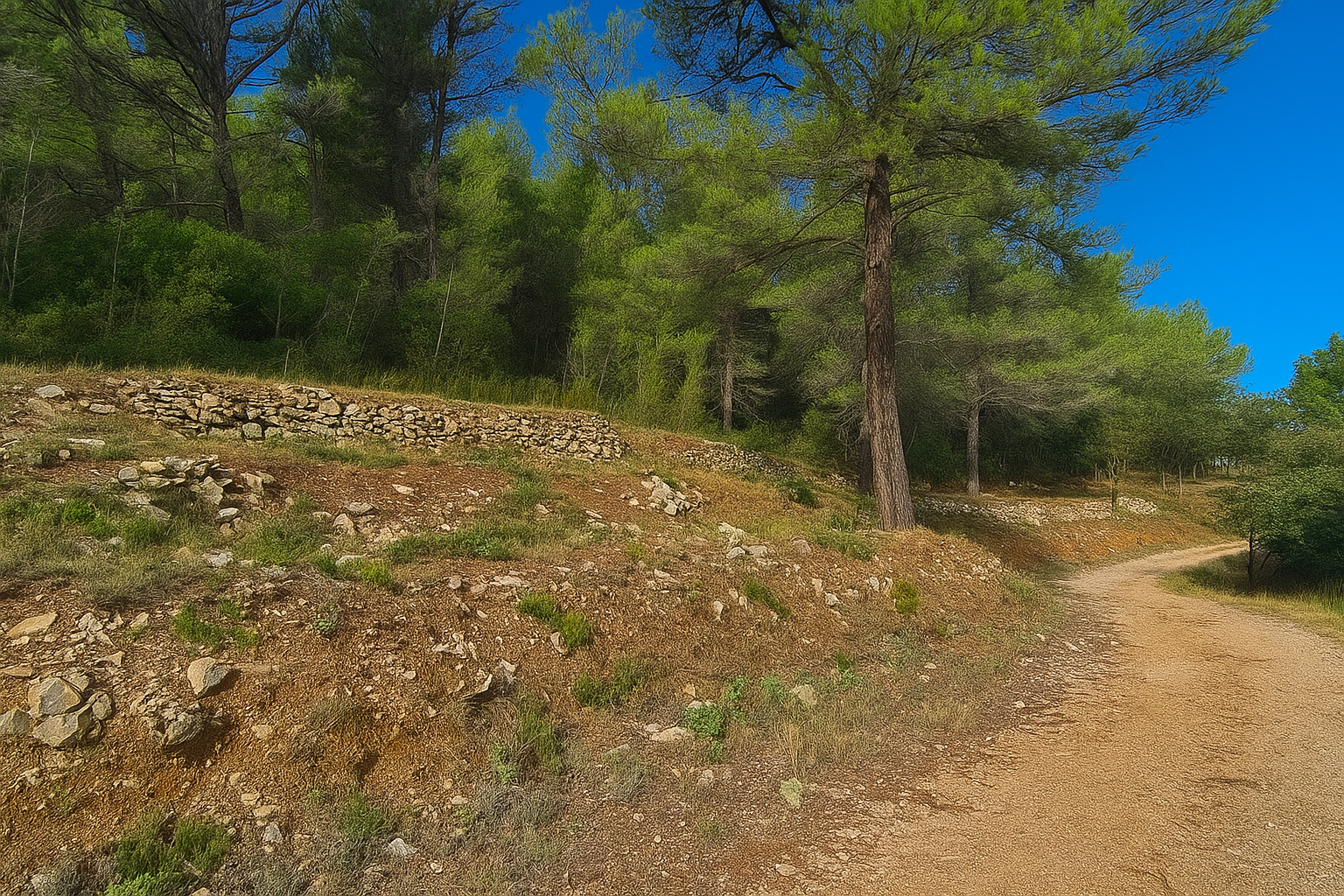Photo Terrain en zone naturelle Solliès-Toucas 30000 m² image 3/6