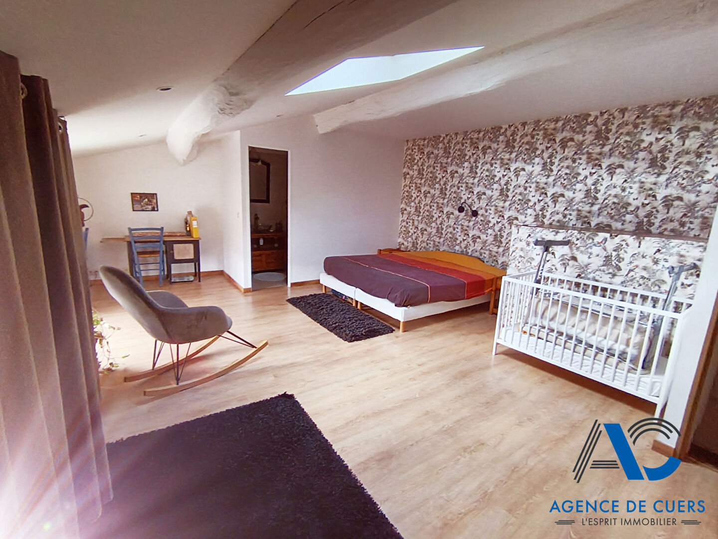 Maison de village -110 m² - Grand garage