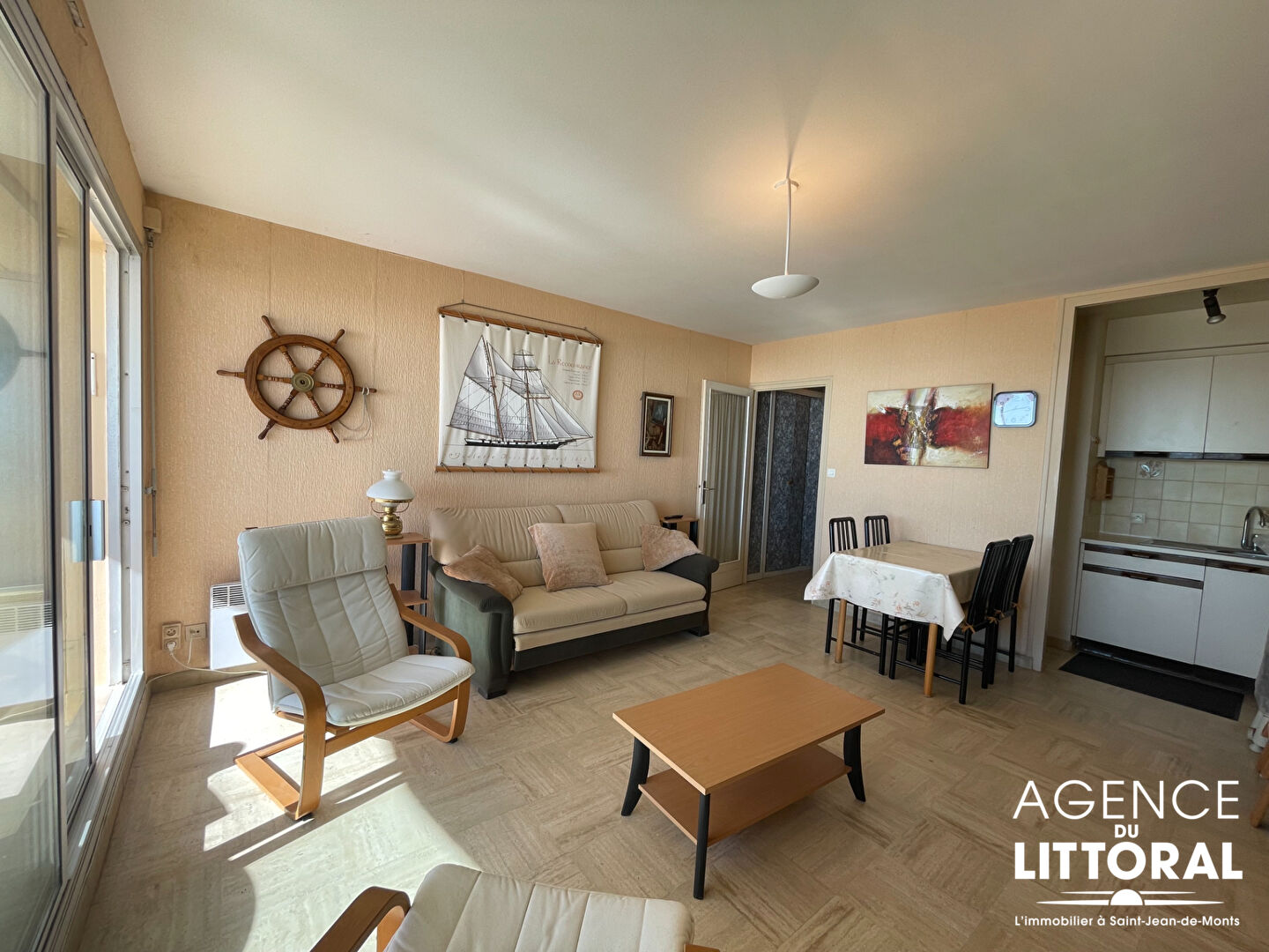 Photo Appartement Saint Jean De Monts 2 pièce(s) 40.82 m² image 2/6