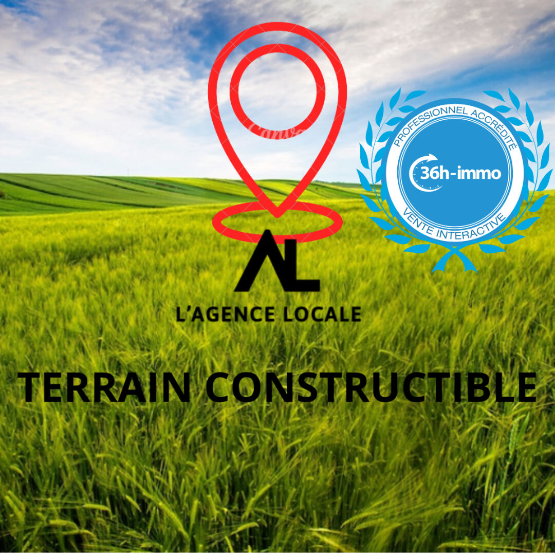 Vente interactive terrain 550m le Frety