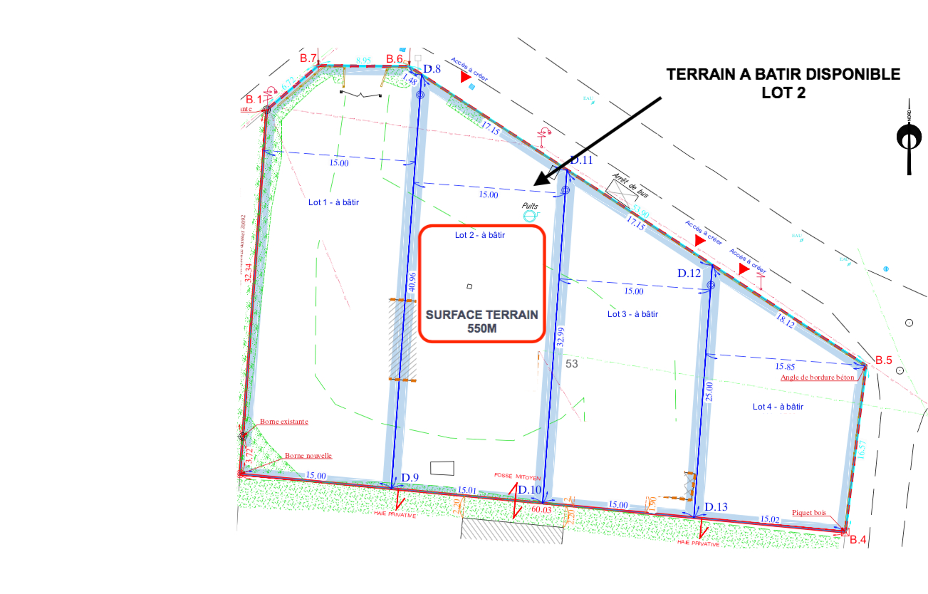 Photo Vente interactive terrain 550m le Frety image 2/2