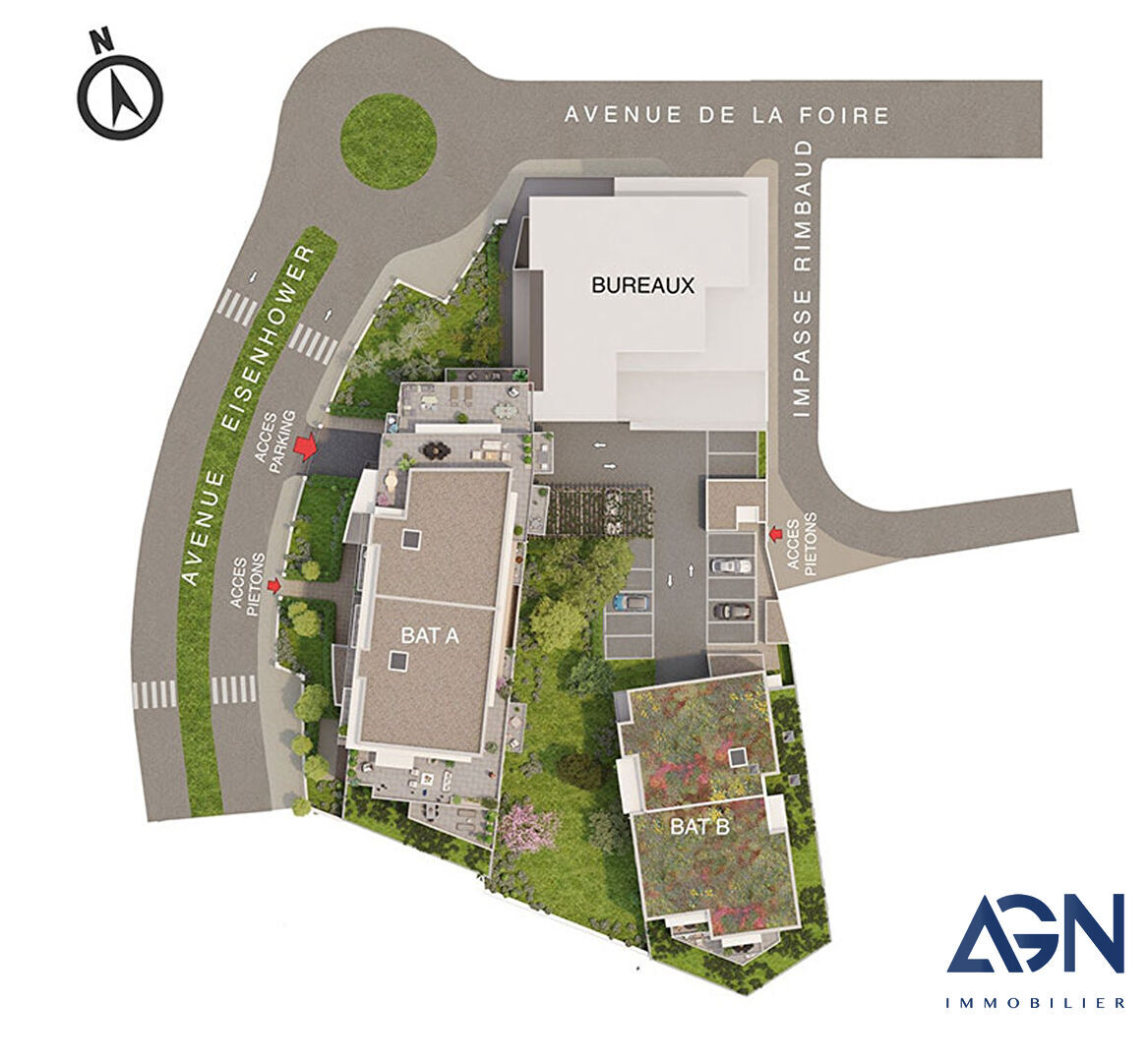 Photo Résidence Neuve à  Avignon (84), 20 appartements de 2 à 4 pièces à partir de 179 500 image 3/6