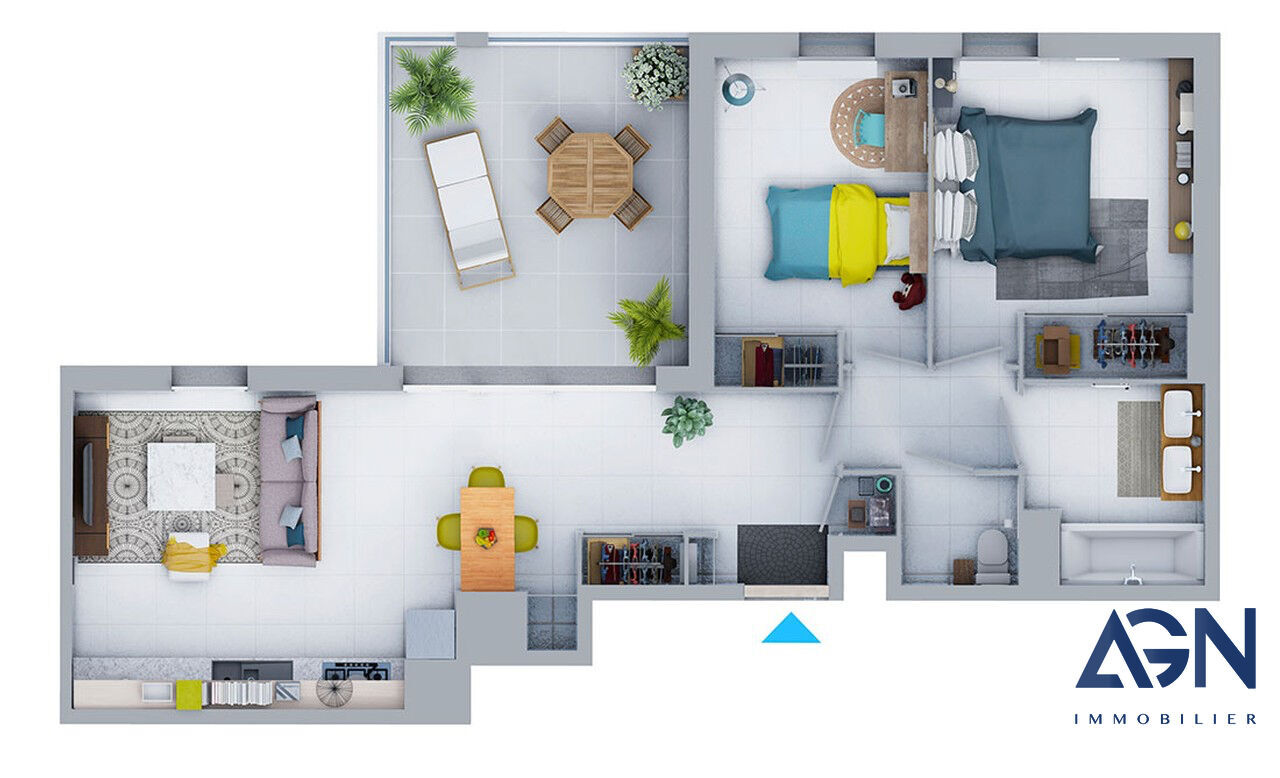 Photo Résidence neuve à Avignon (84)  de 7 appartements de 2 à 4 pièces et à partir de 189 500 image 2/6