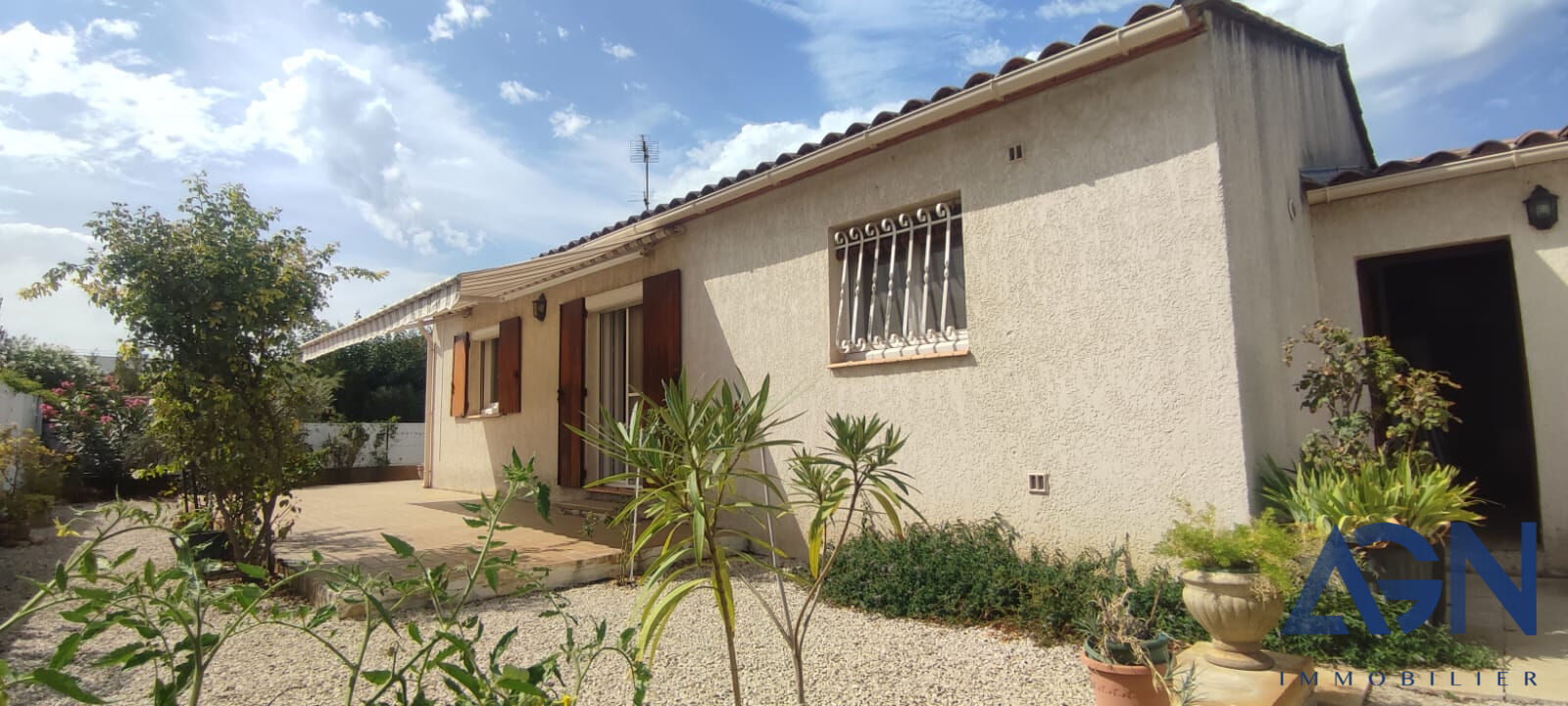 ARLES : villa de plain-pied T3 de 94m² avec garage en vente sur Trinquetaille