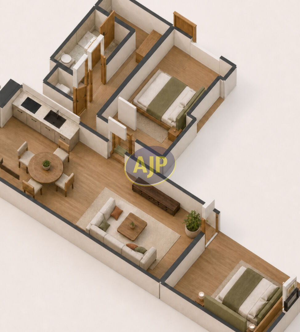 Appartement Bordeaux Saint-Michel / T3 avec terrasse - photo 2