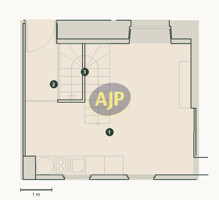 Appartement Bordeaux T2 duplex 38 m2/  Saint-Michel - photo 5