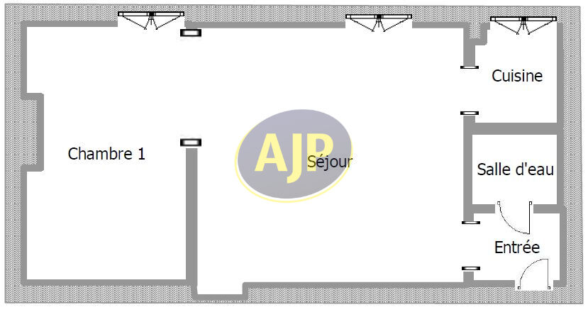 Appartement  2 pièce(s) 32.61 m2 - photo 9