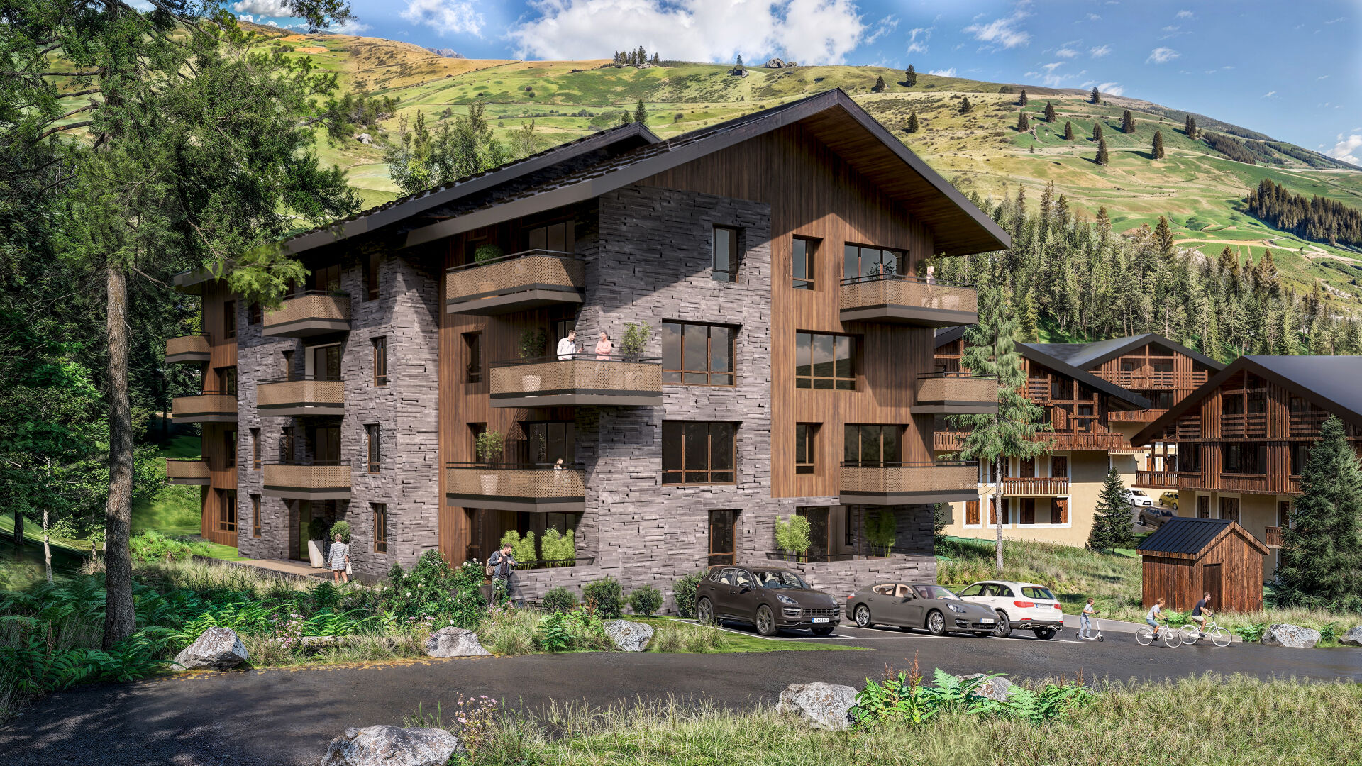 Photo Programme neuf Les Deux Alpes T3 Cabine 64m² image 4/4