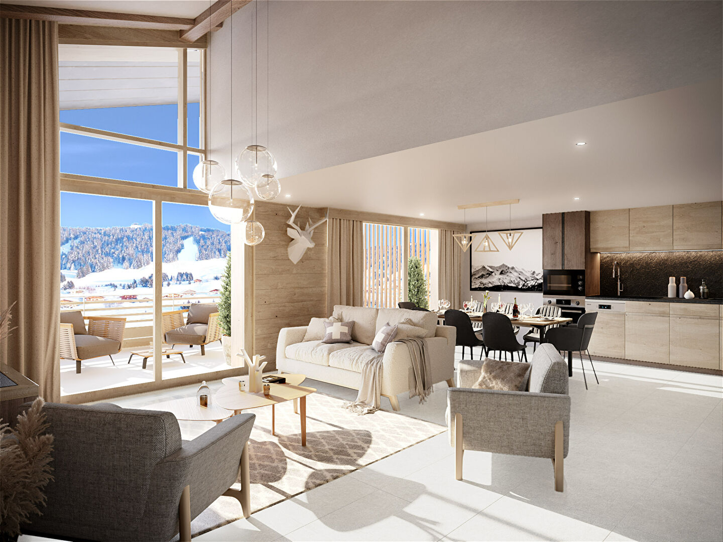 Photo APPARTEMENT D'EXCEPTION à NOTRE DAME DE BELLECOMBE - 2 pièce(s) - 32m2 image 6/6