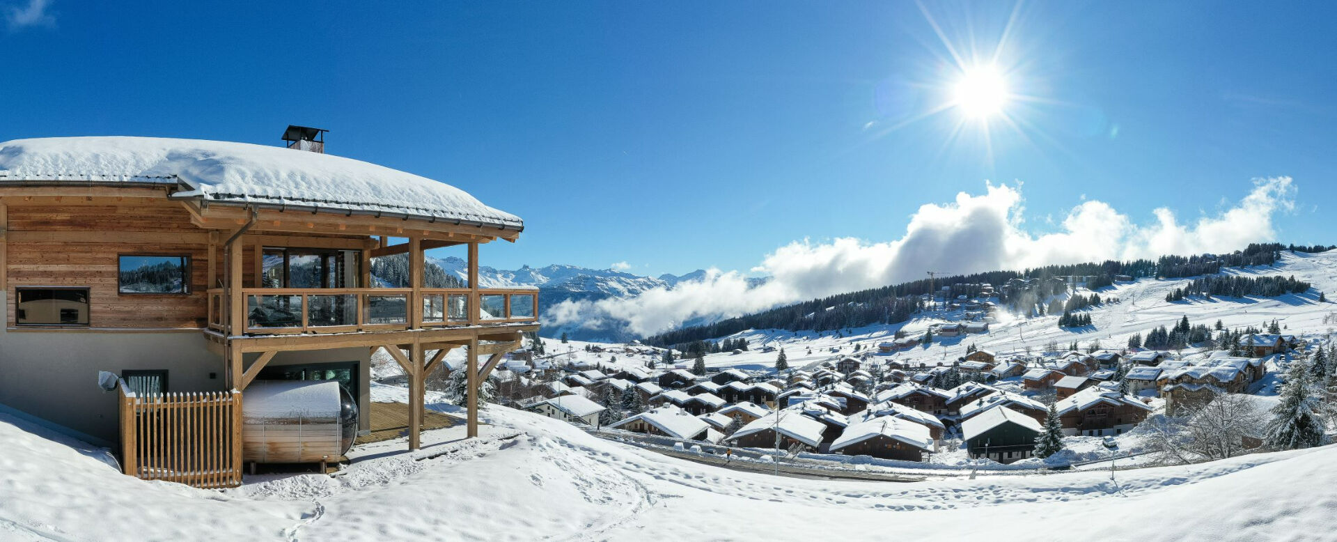 Photo CHALET UNIQUE  TRIPLE EXPOSITION Station Les Saisies image 4/6