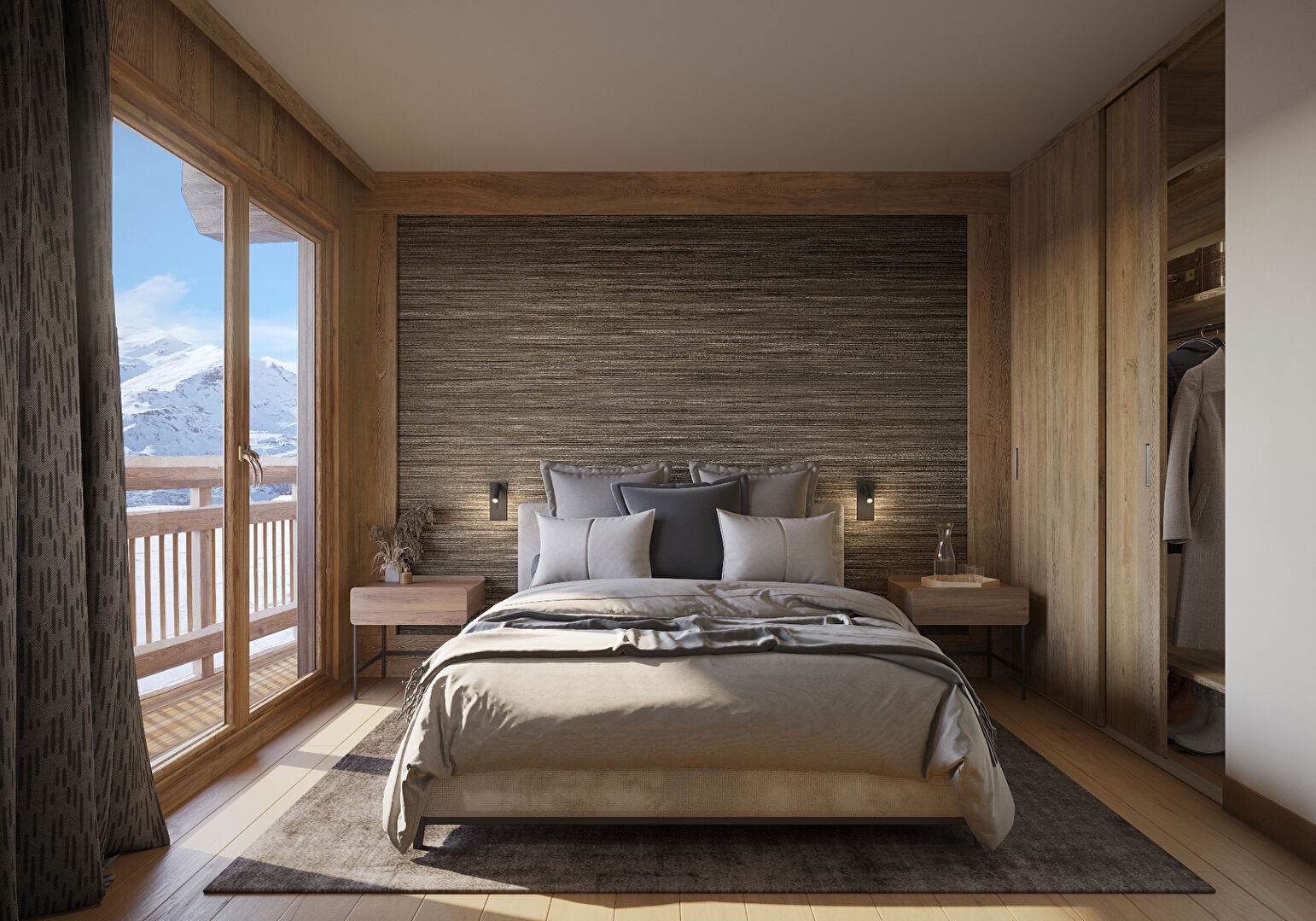 Photo Appartement neuf type 4 pièces de 113m² (3 chambres) LE BETTEX VALLEE DES BELLEVILLE image 3/4