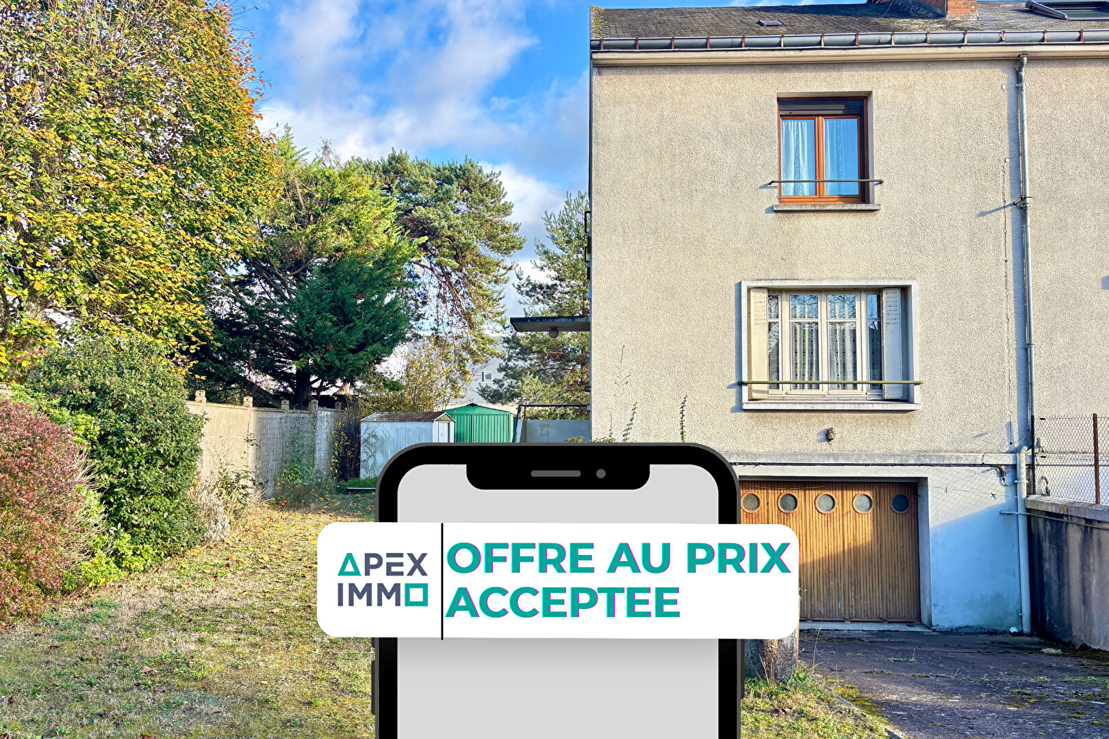 Maison de 68 m2  avec sous-sol complet