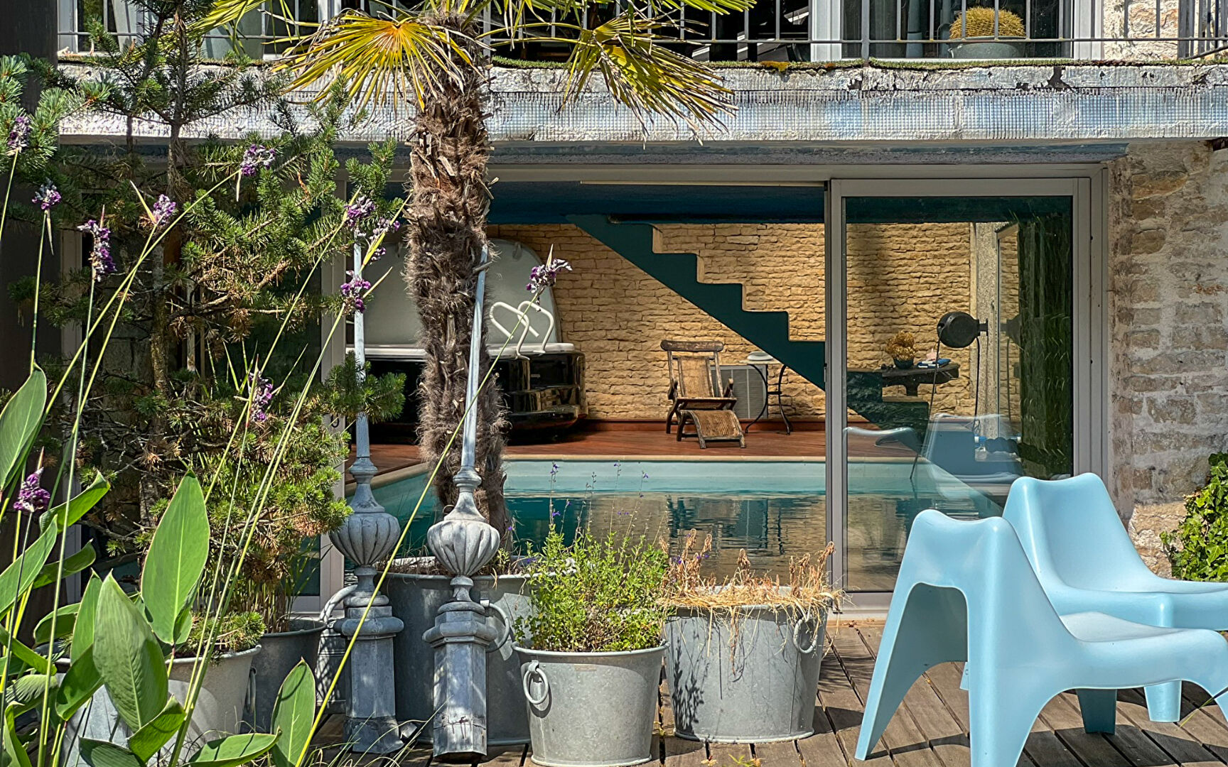 Photo Loft avec piscine dans un ancien relais de diligence image 2/6