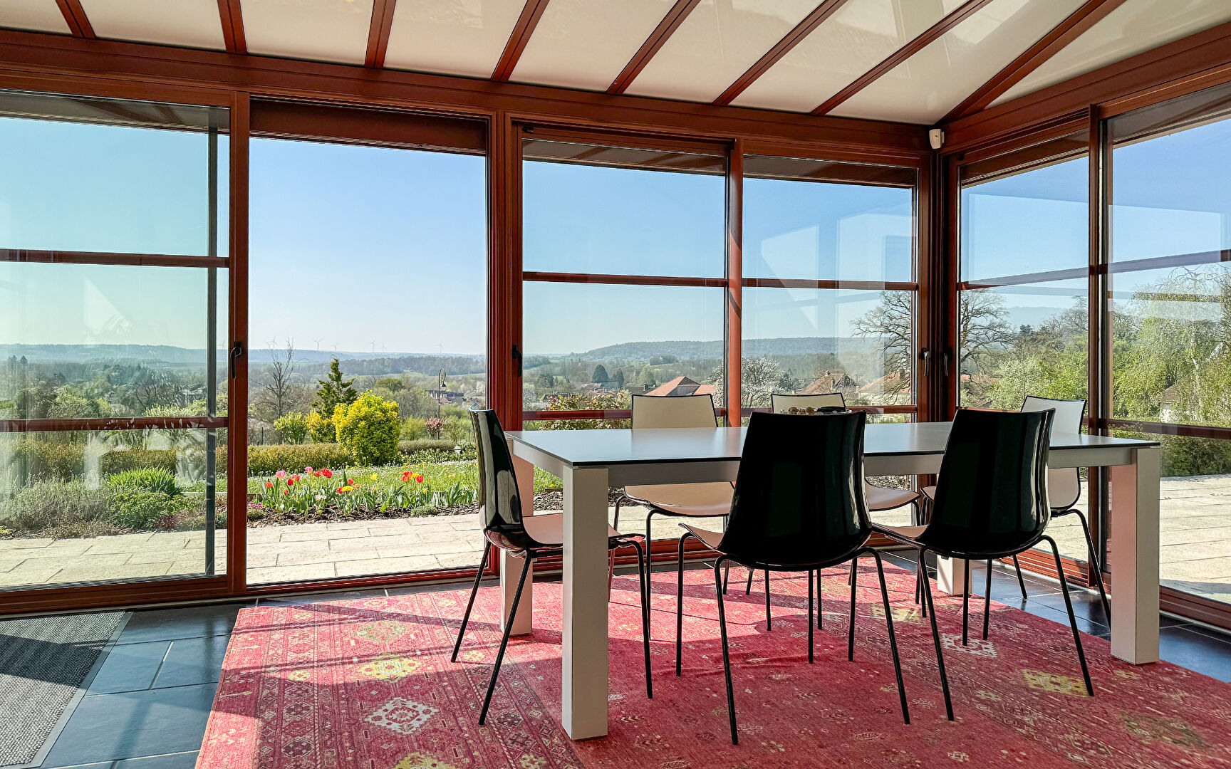 Photo MAISON d'ARCHITECTE DOMINANT LA CAMPAGNE image 4/6