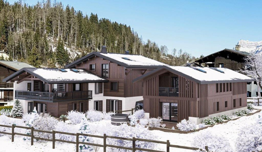 Photo MEGEVE Chalet de 360 m² sur terrain 790 m² en cours de réalisation image 5/6