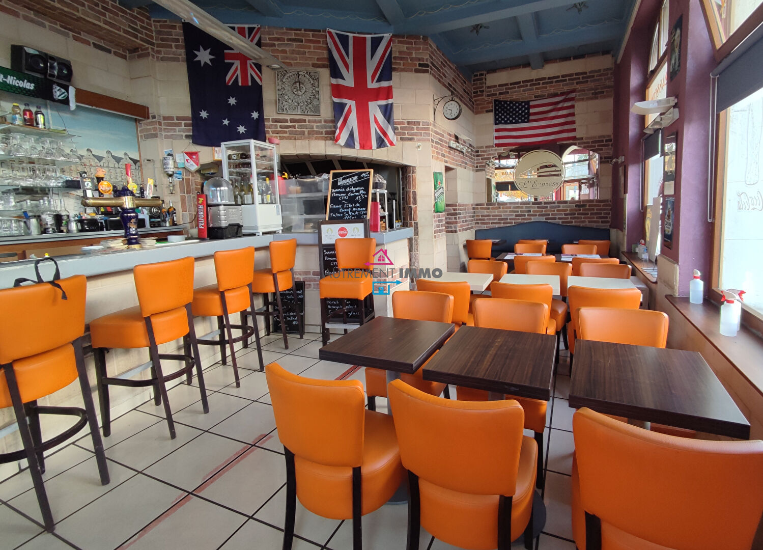 ARRAS QUARTIER  GARE -  FONDS DE COMMERCE BAR RESTAURANT A VENDRE
