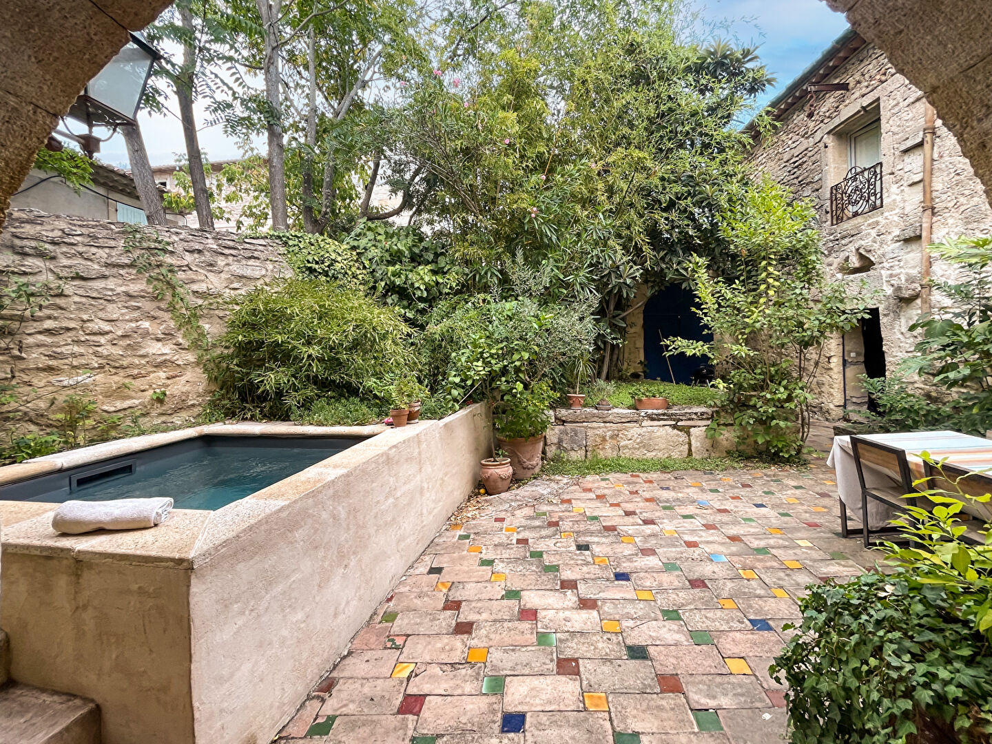 Photo Maison de charme, 8 pièces de 255m2/h & 300m2 utiles, à vendre - BOISSERON (proche Sommières) image 3/6