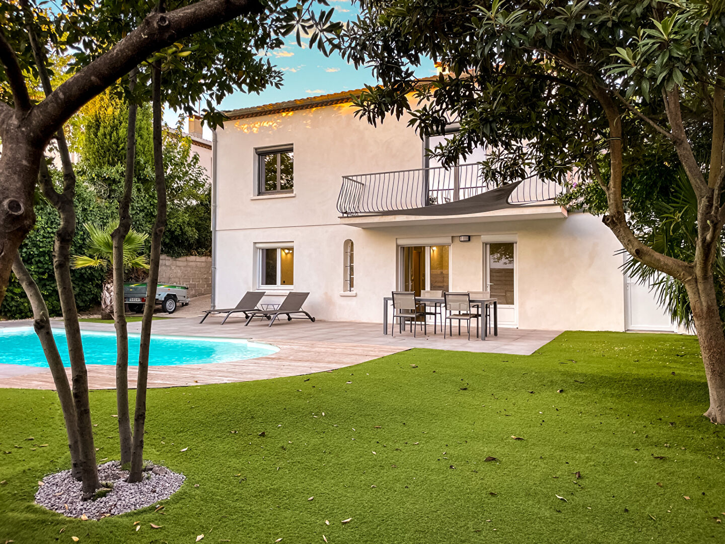 Maison 6 pièces de 159m2 habitables sur 475m2 de terrain à vendre - Le Crès (proche Montpellier)