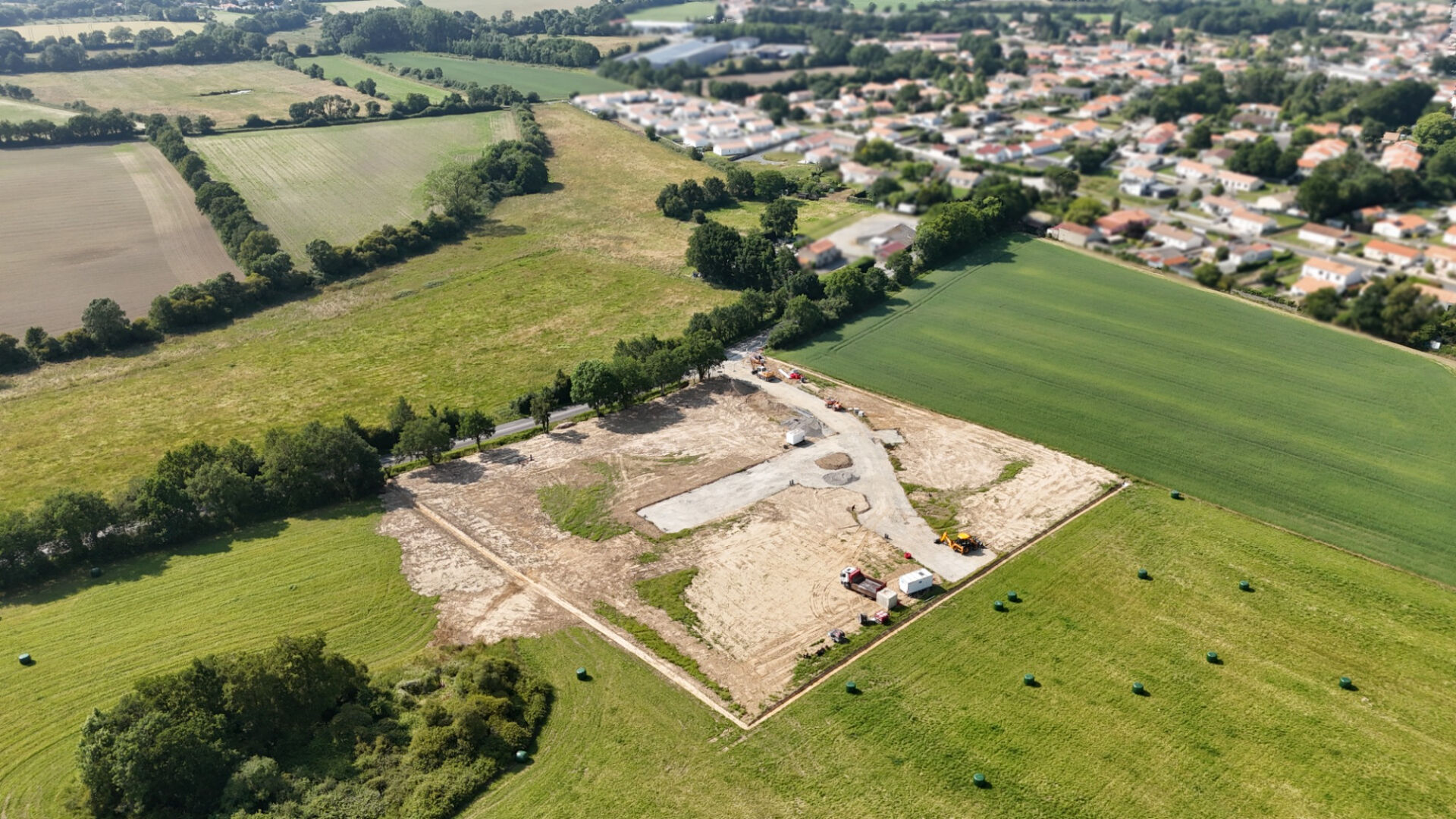 Terrains à bâtir viabilisés de 591 m² à 962 m² - Falleron