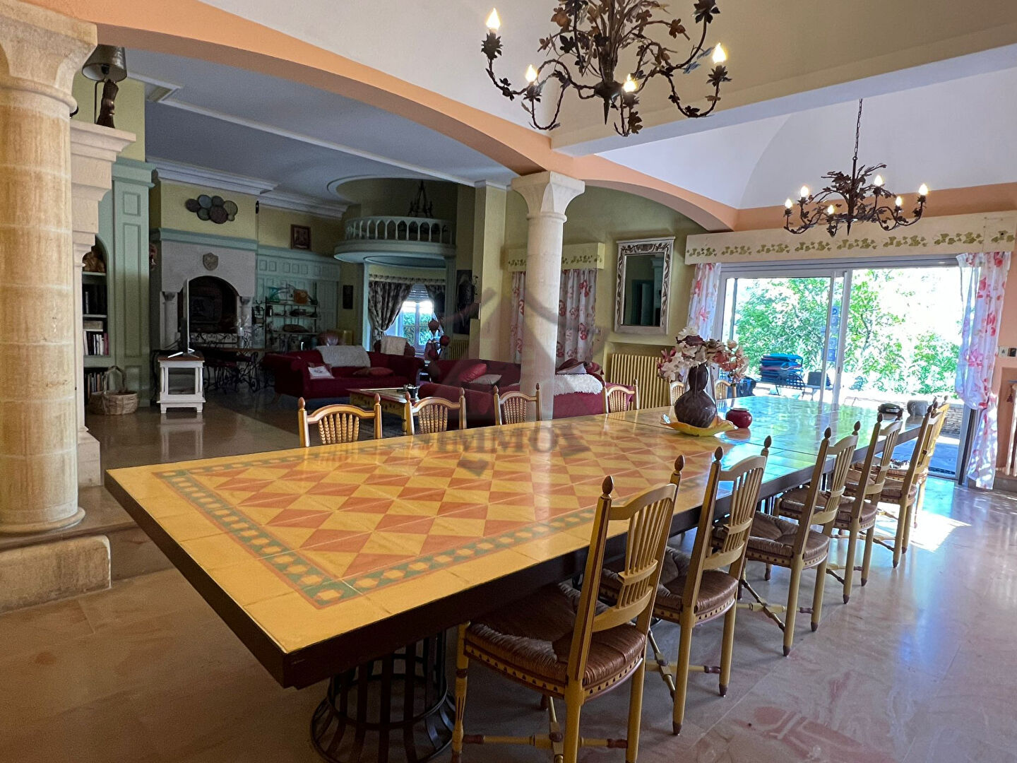 Photo Demeure de prestige avec vue panoramique - 8 chambres - 1 ha de terrain - Ardèche Sud image 4/6