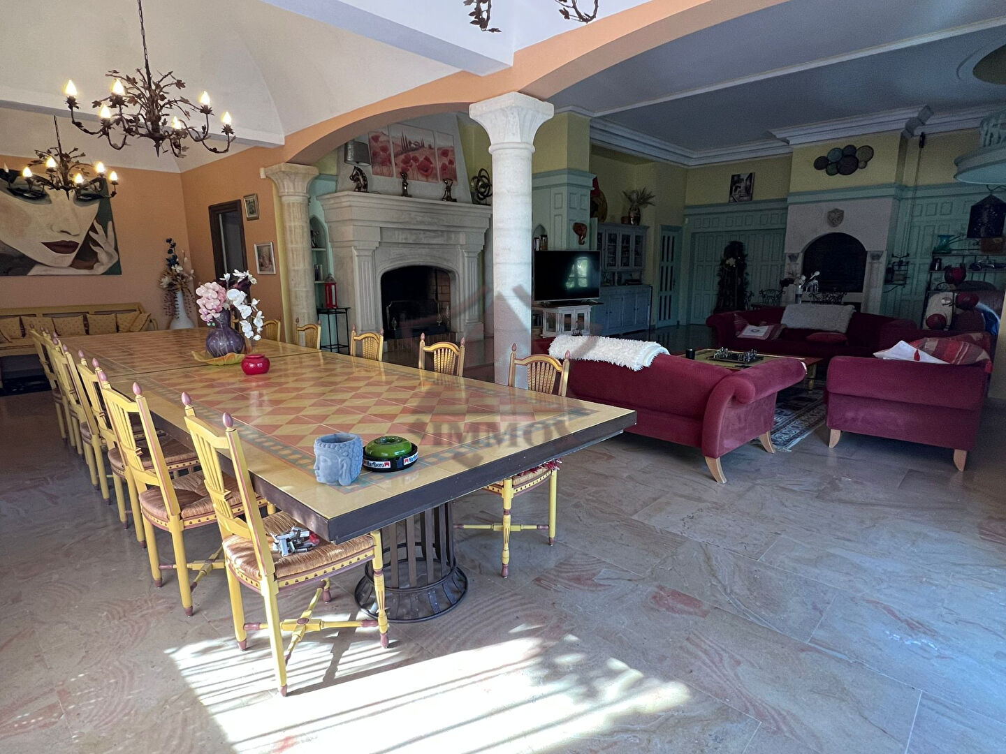 Photo Demeure de prestige avec vue panoramique - 8 chambres - 1 ha de terrain - Ardèche Sud image 5/6