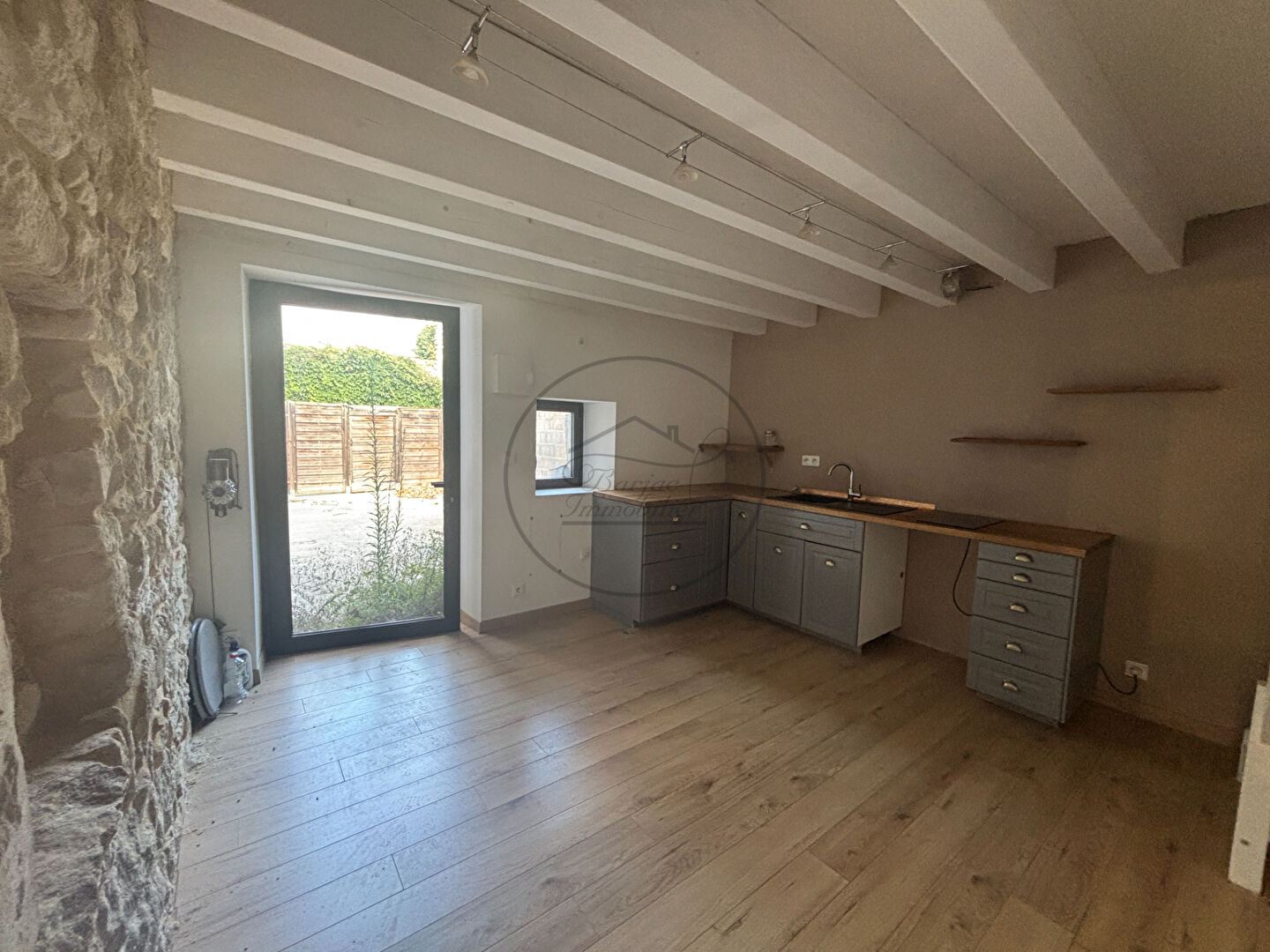 Appartement avec cour intérieure.