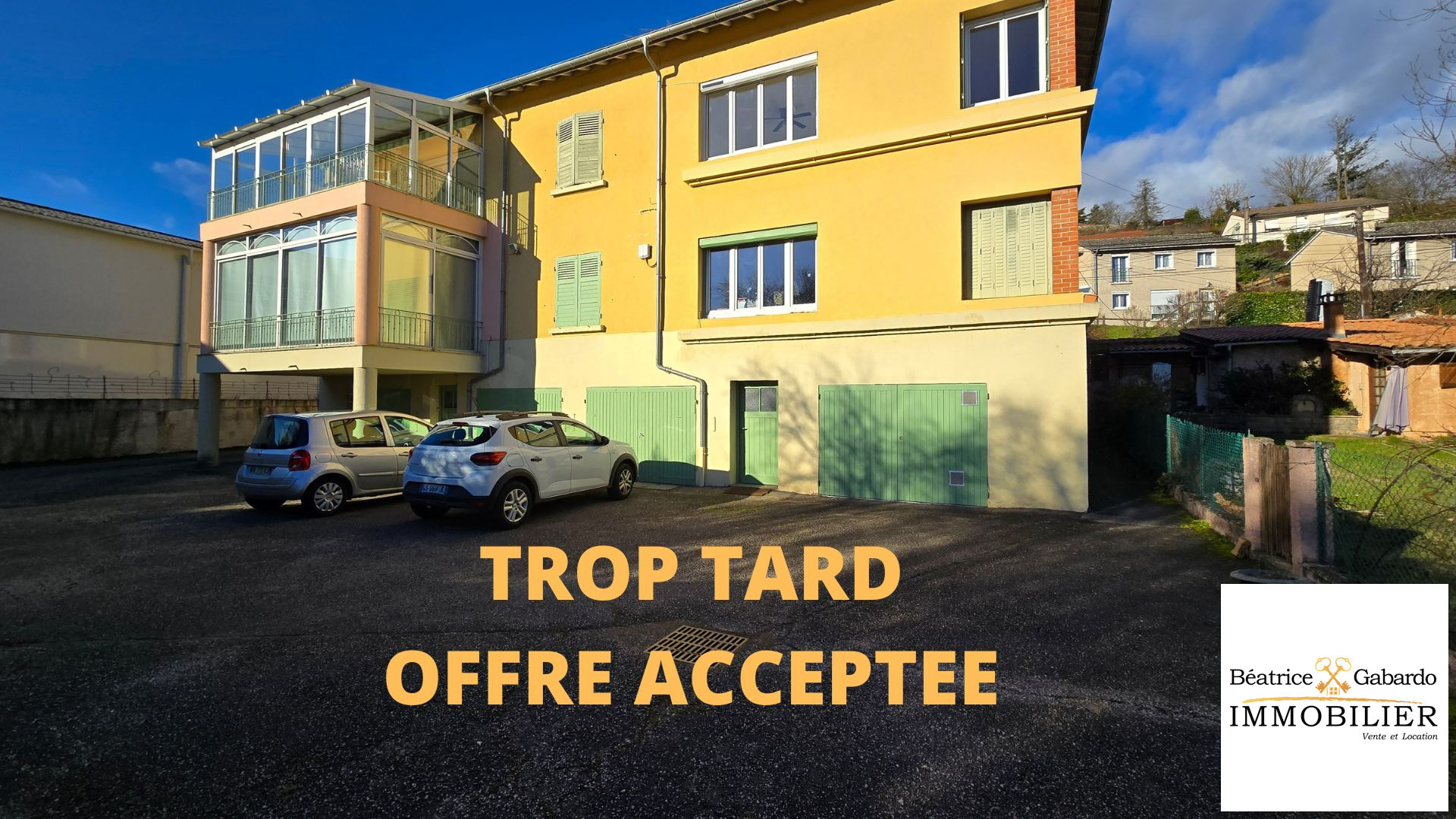 Agence immobilière de BEATRICE GABARDO IMMOBILIER Ternand